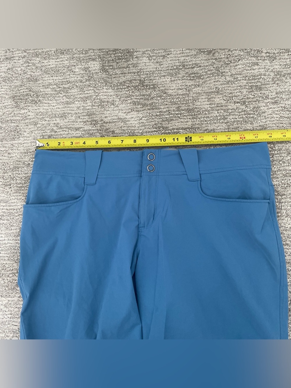 Outdoor Research Ferrosi Shorts Women's Size 12 Blue Lightweight Stretch Hiking - Picture 2 of 10